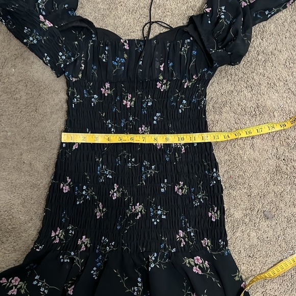 FOR LOVE AND LEMONS DIXON MINI DRESS-BLACK - Picture 11 of 11